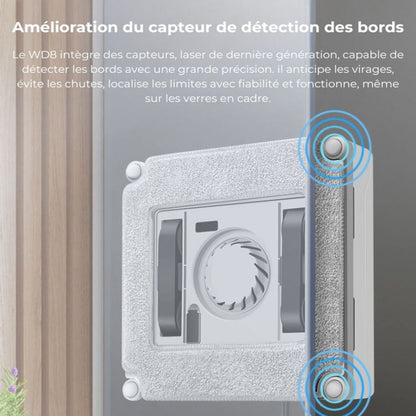 GlassBot WD8 Robot Lave-Vitres Intelligent