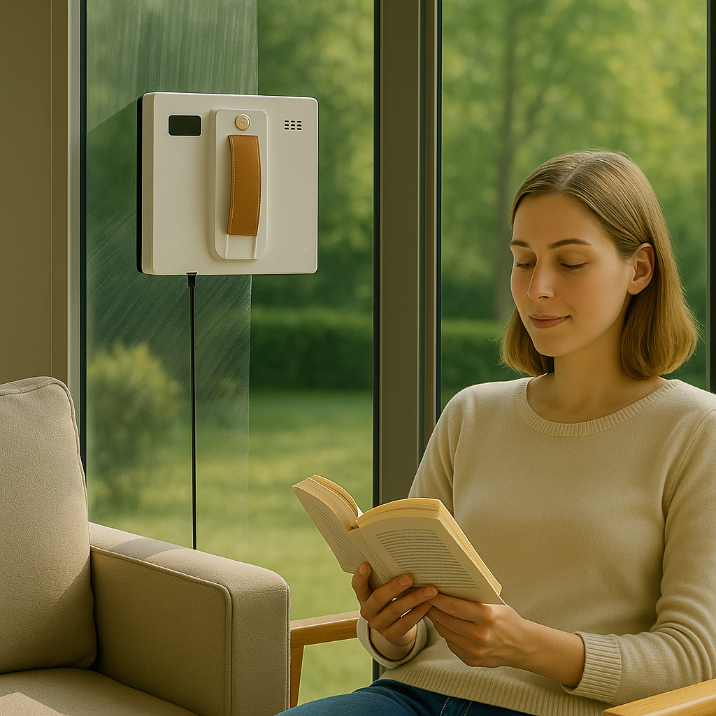 GlassBot WD8 Robot Lave-Vitres Intelligent