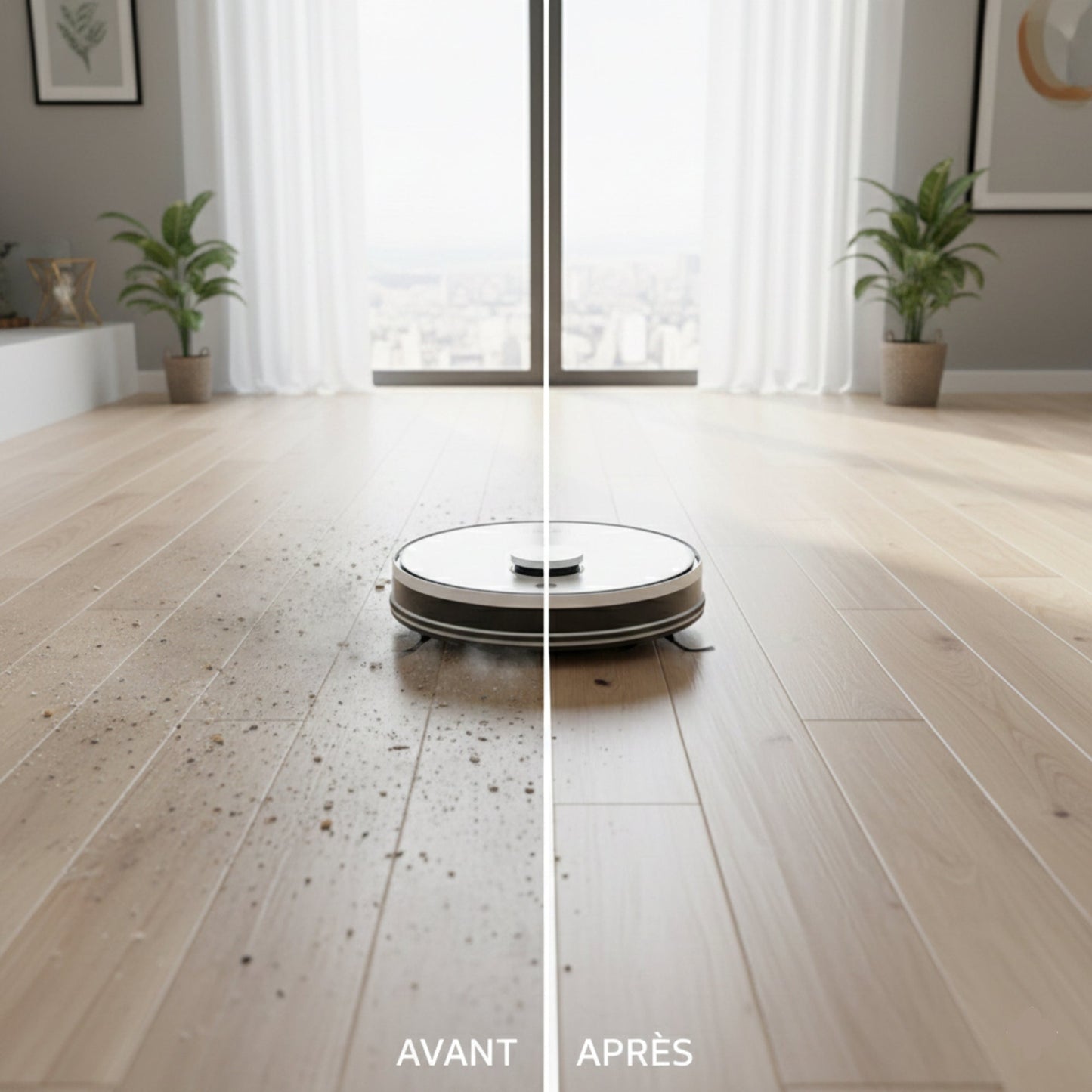 CleanBot A30 Pro – Robot Aspirateur & Laveur avec Station Auto-Vidage