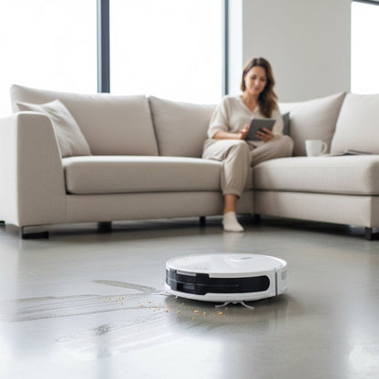 CleanBot V20 – Robot Aspirateur & Laveur Intelligent