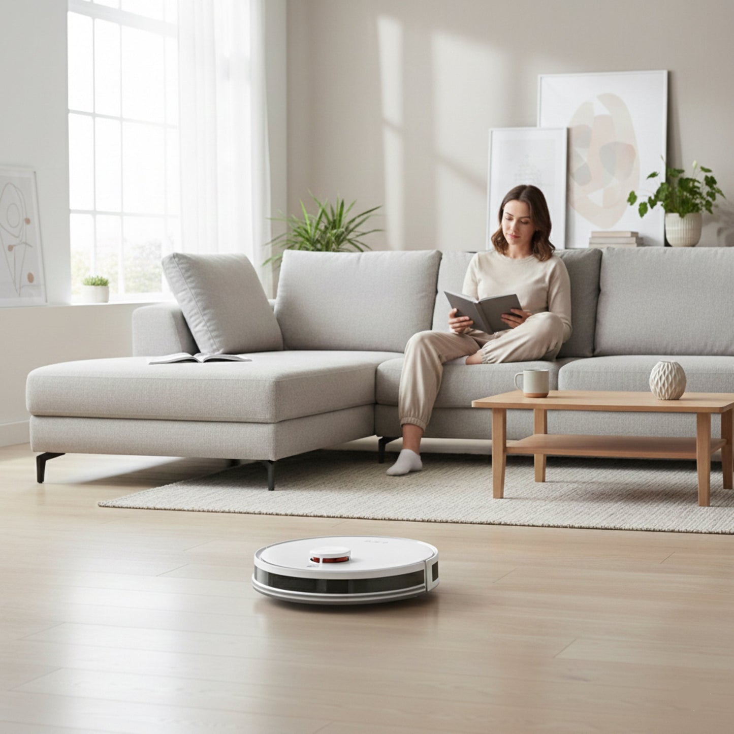 CleanBot A30 Pro – Robot Aspirateur & Laveur avec Station Auto-Vidage