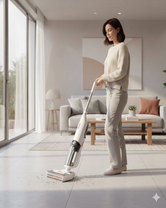 CleanBot W90 – Aspirateur Laveur Sans Fil 3-en-1