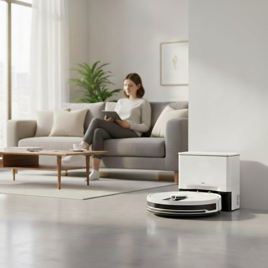 CleanBot A12 Pro – Robot Aspirateur & Laveur avec Cartographie Intelligente